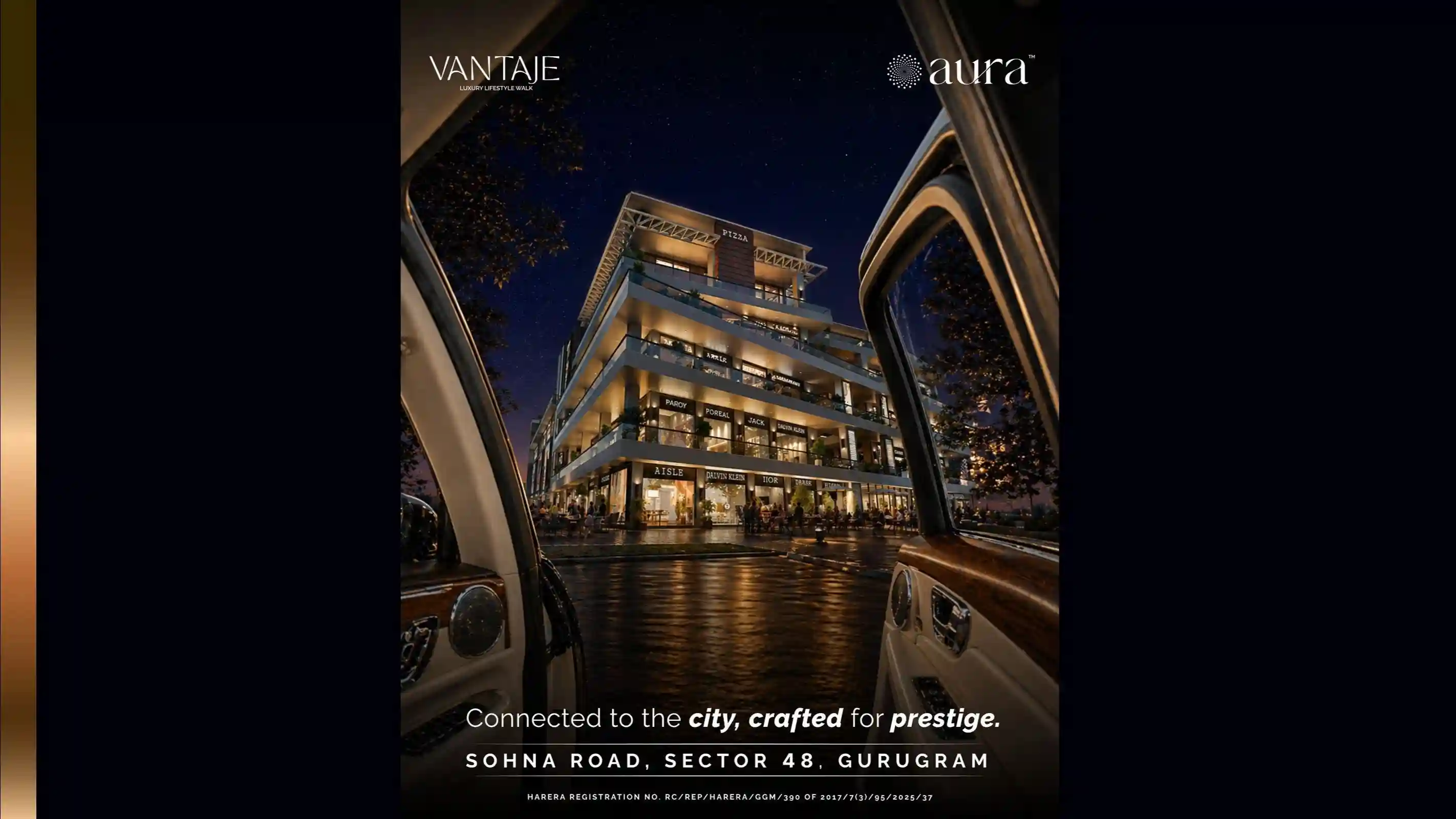 Gurgaon commercial corridor